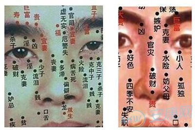 男人鼻子长痣面相图_男人面相痣图解_手相面相大全